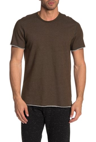 Imbracaminte barbati reigning champ terry knit short sleeve t-shirt olive