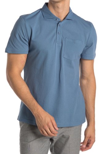 Imbracaminte barbati reiss beckton airtech polo shirt blue