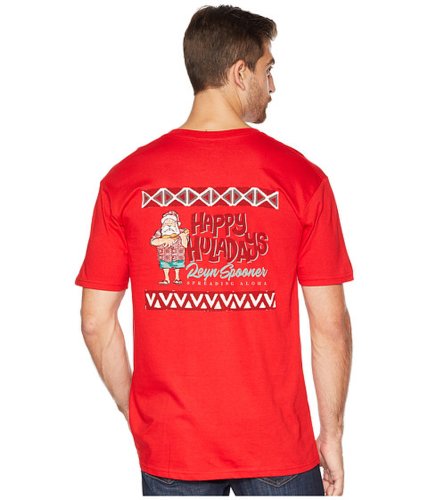 Imbracaminte barbati reyn spooner ukulele santa short sleeve t-shirt red