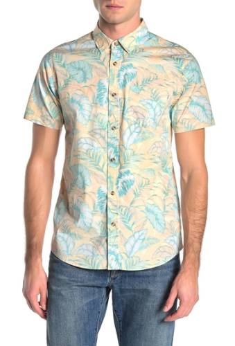 Imbracaminte barbati rip curl tropicool short sleeve regular fit hawaiian shirt yel