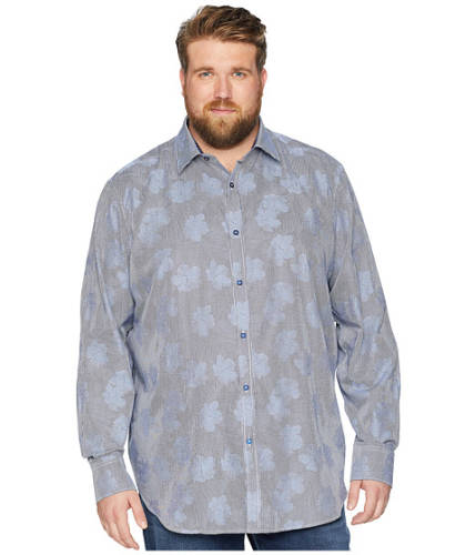 Imbracaminte barbati robert graham big amp tall tomlinson shirt blue (big)