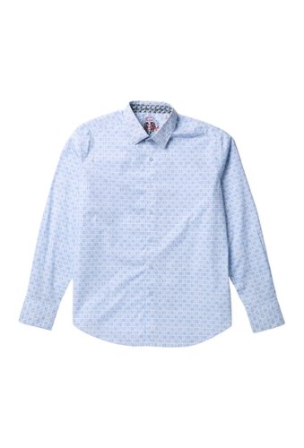 Imbracaminte barbati robert graham council classic fit shirt light blue