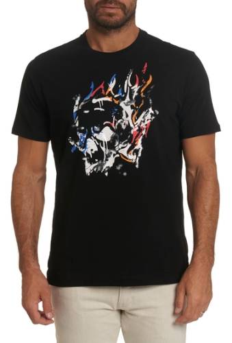 Imbracaminte barbati robert graham fire racing graphic t-shirt black