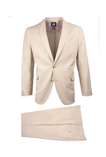 Imbracaminte barbati savile row co tan slim fit chambray peak lapel suit tan