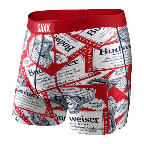 Imbracaminte barbati saxx underwear vibe super soft boxer brief multi tossed label