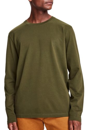 Imbracaminte barbati scotch soda long sleeve t-shirt 0154-military green