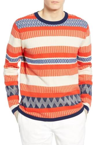 Imbracaminte barbati scotch soda stripe crew neck sweater 0218-combo b