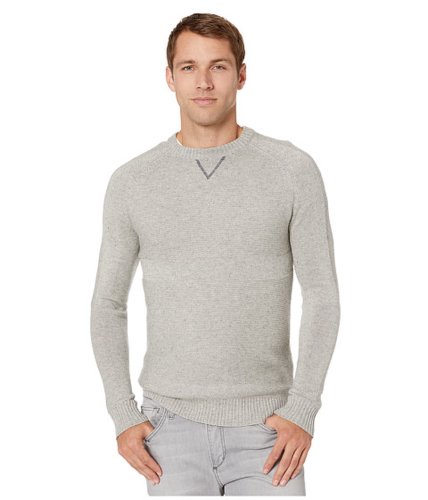 Imbracaminte barbati smartwool ripple ridge crew sweater light gray donegal
