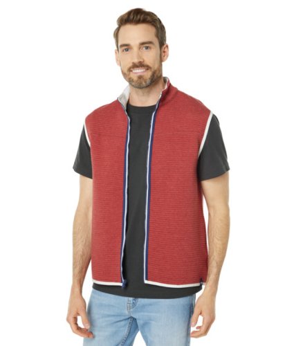 Imbracaminte barbati southern tide ridgepoint heather reversible vest heather mineral red