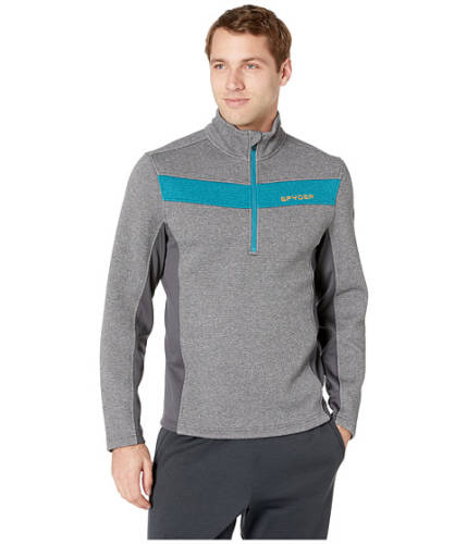 Imbracaminte barbati spyder encore 12 zip core sweater ebony grey
