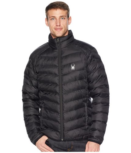 Imbracaminte barbati spyder geared synthetic down jacket blackblackblack