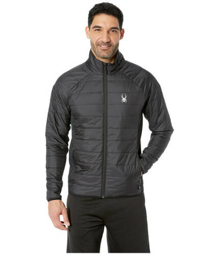 Imbracaminte barbati spyder glissade full zip insulator jacket blackblackblack 1