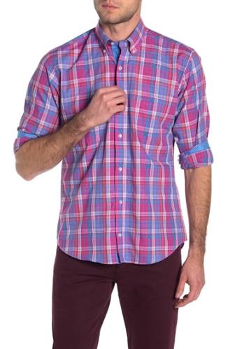 Imbracaminte barbati tailorbyrd regular fit long sleeve shirt berry