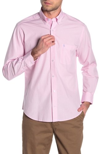 Imbracaminte barbati tailorbyrd regular fit long sleeve shirt pink