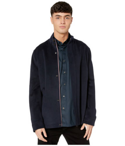 Imbracaminte barbati ted baker anglo short funnel neck jacket navy