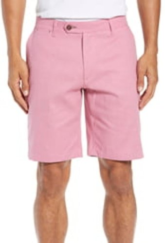 Imbracaminte barbati ted baker london beshor slim fit stretch cotton shorts pink