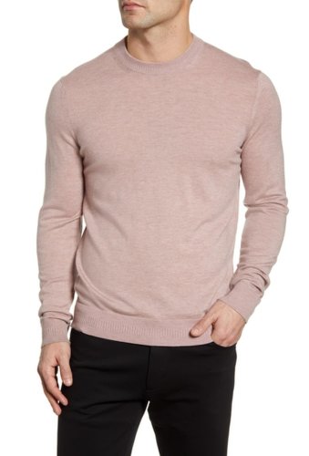 Imbracaminte barbati ted baker london chemin slim fit crewneck sweater dusky pink