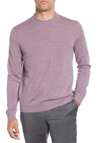 Imbracaminte barbati ted baker london chemin slim fit crewneck sweater mid purple