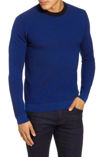 Imbracaminte barbati ted baker london uno slim fit wool sweater blue