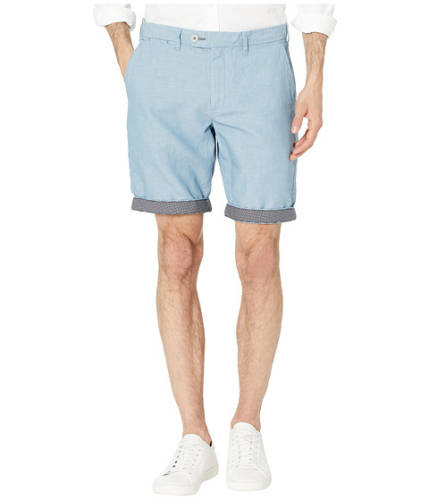 Imbracaminte barbati ted baker spainn linen shorts light blue