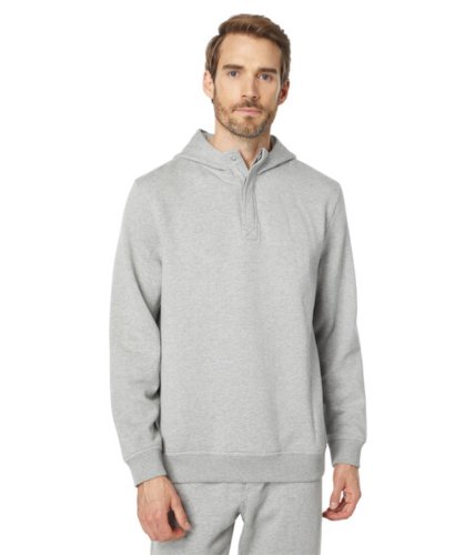 Imbracaminte barbati the normal brand fairweather hooded snap henley athletic grey