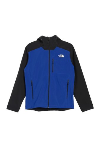 Imbracaminte barbati the north face apex bionic 2 windproof soft shell hoodie tnf blue t