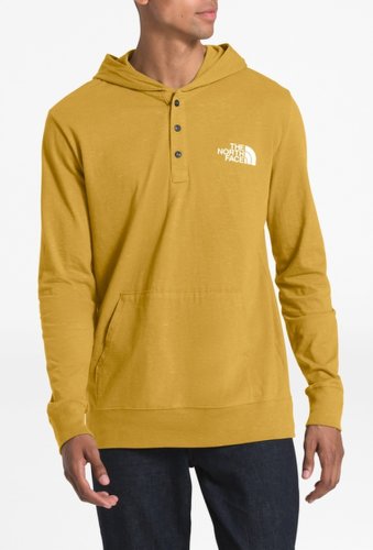 Imbracaminte barbati the north face henley new injected pullover hoodie goldenspic