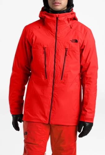 Imbracaminte barbati the north face thermoballtm eco snow triclimate jacket fiery red