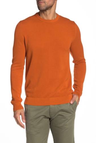 Imbracaminte barbati theory riland long sleeve pullover marigold