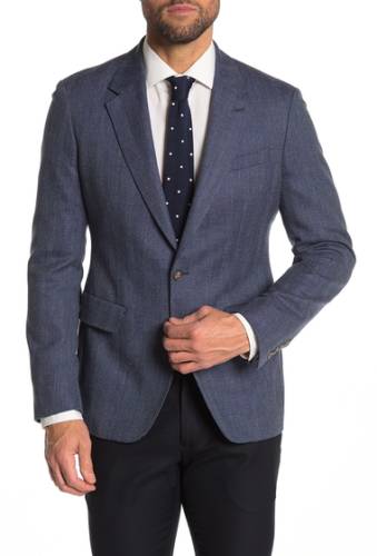 Imbracaminte barbati thomas pink dorlan two button notch lapel suit separates jacket bluewhite