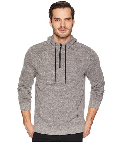Imbracaminte barbati threads 4 thought tri-blend 14 zip hoodie heather grey