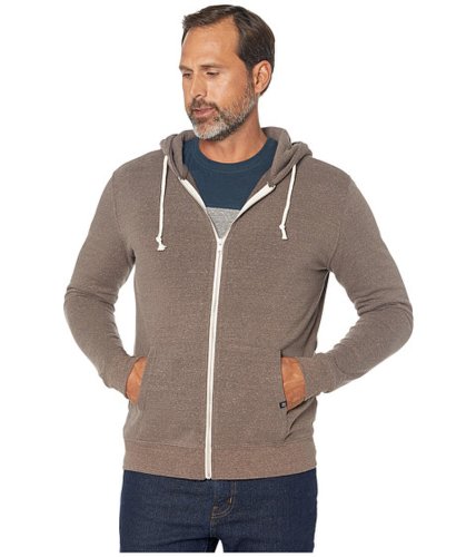 Imbracaminte barbati threads 4 thought triblend zip front hoodie cobblestone