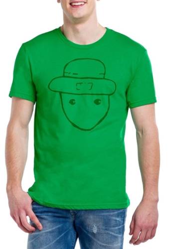 Imbracaminte barbati tipsy elves leprechaun sketch graphic t-shirt green