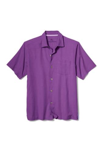 Imbracaminte barbati tommy bahama catalina short sleeve sport shirt hot viola