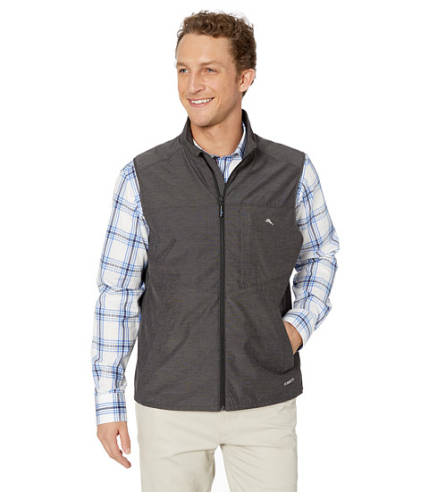 Imbracaminte barbati tommy bahama chip and run vest charcoal