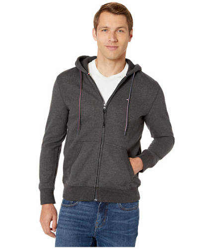 Imbracaminte barbati tommy hilfiger adaptive solid hoodie charcoal grey heather