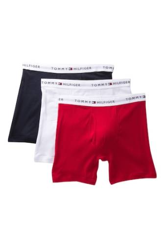 Imbracaminte barbati tommy hilfiger classic boxer briefs - pack of 3 mahogany