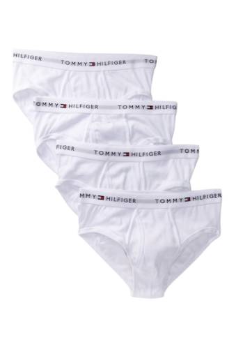 Imbracaminte barbati Tommy Hilfiger classic briefs - pack of 4 white