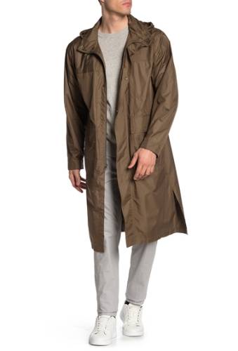 Imbracaminte barbati tommy hilfiger lightweight unlined rain trench coat olive
