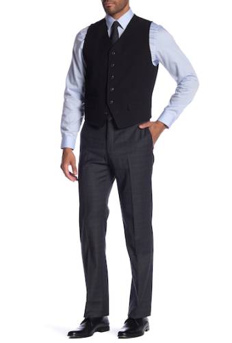 Imbracaminte barbati Tommy Hilfiger tyler plaid print modern fit stretch suit separate pants - 30-34 inseam greyblue