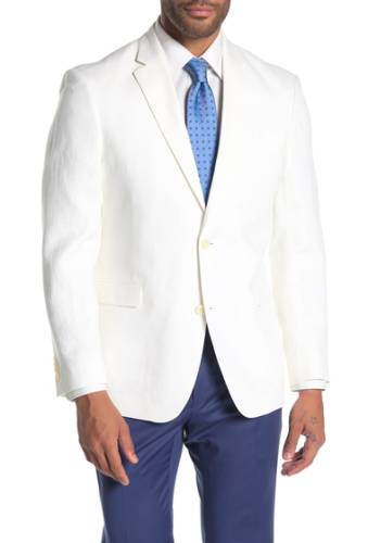 Imbracaminte barbati tommy hilfiger whiten linen suit separate jacket white