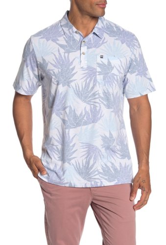 Imbracaminte barbati travis mathew a grade hawaiian floral print polo shirt white