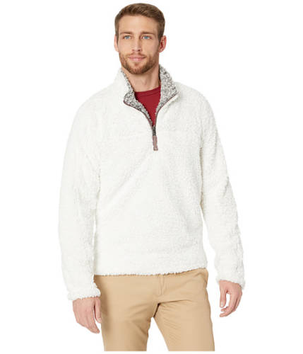 Imbracaminte barbati true grit frosty tipped pile 14 zip pullover ivory