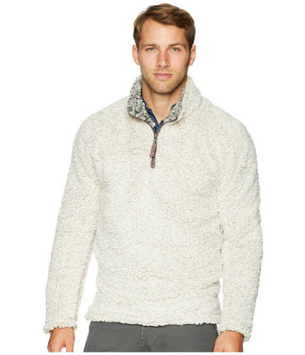 Imbracaminte barbati true grit frosty tipped pile 14 zip pullover oatmeal