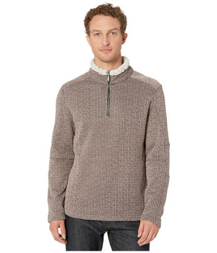 Imbracaminte barbati true grit melange sweater knit 14 zip pullover khaki