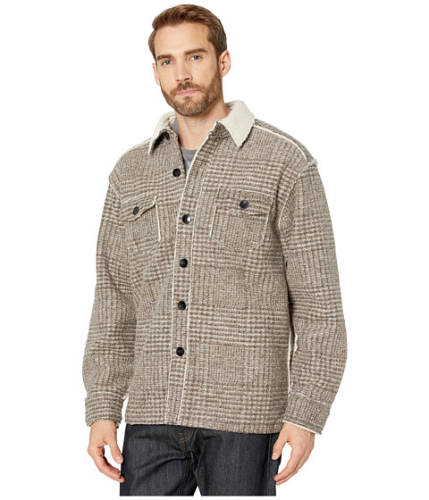 Imbracaminte barbati true grit vintage bonded tweed two-pocket button jacket khaki