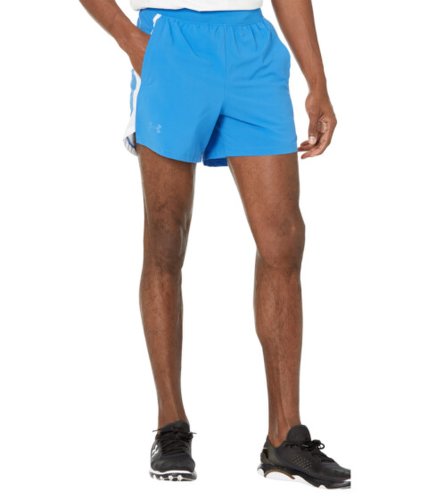 Imbracaminte barbati under armour launch stretch woven 5\'\' shorts victory bluewhitereflective
