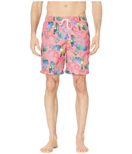 Imbracaminte barbati us polo assn tropical swim shorts pink coral