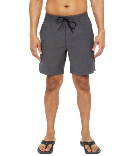 Imbracaminte barbati vans microplush 18quot hybrid shorts black
