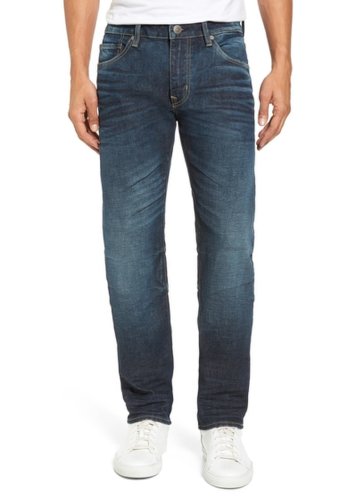 Imbracaminte barbati vigoss slim straight leg jeans dark wash